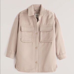 Oversized Shirt Jacket